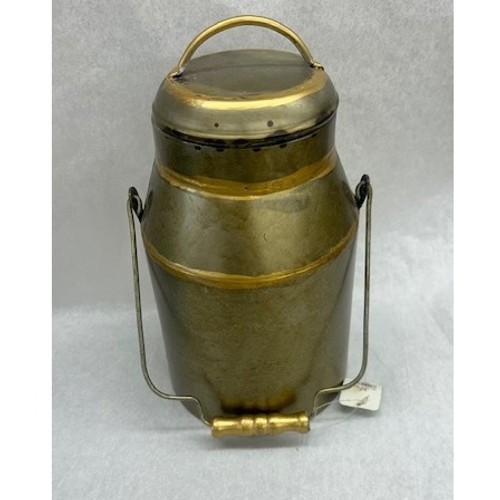 7.5" Milk Can w/Wood Handle