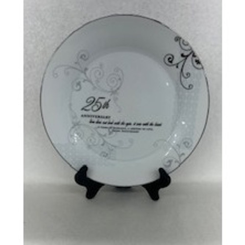 25th Anniversary Plate