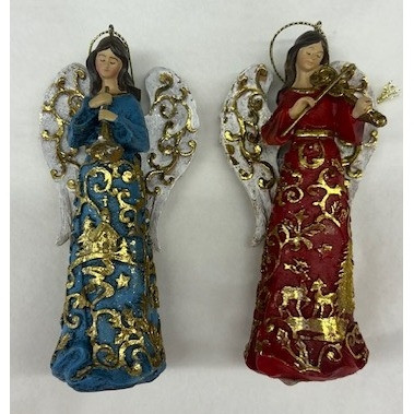 5" Gold Angel Ornament (Sold Separately)