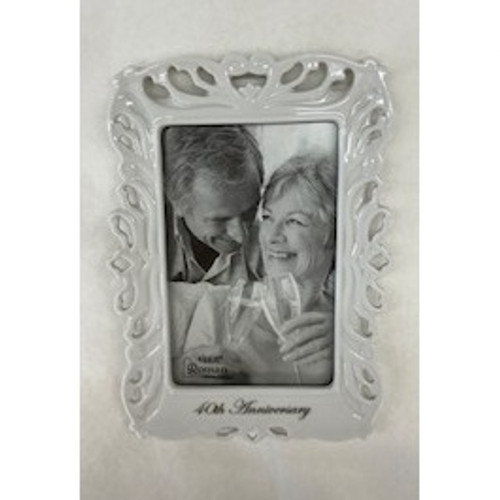 6.5" 40th. Anniversary Frame