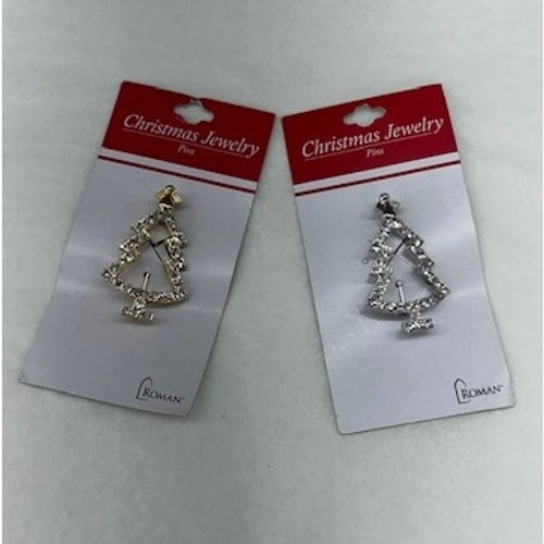 5" Tree w/Angel Pin