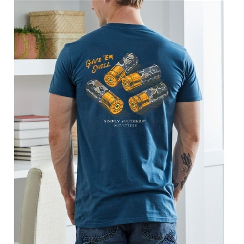 Give Em' Shell Short Sleeve Tee by Simply Southern