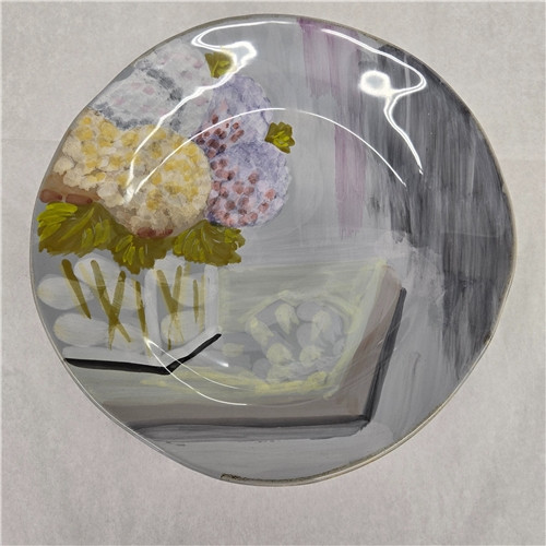 Hydrangea Salad Plate by Vietri