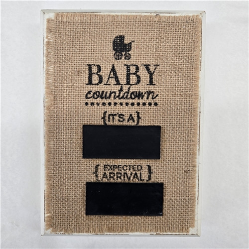 Baby Countdown Chalk