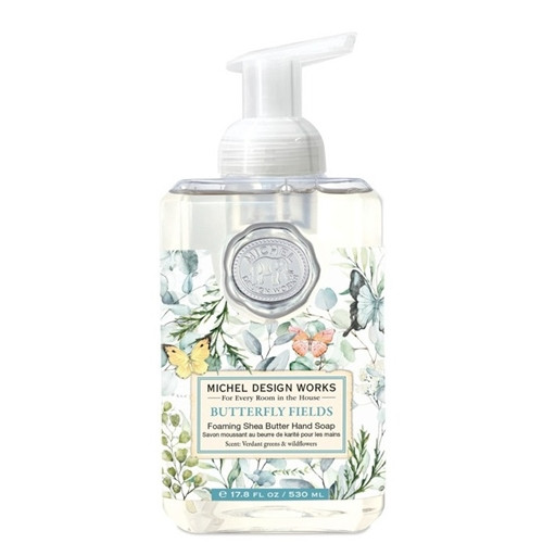 Butterfly Fields Shea Butter Foaming Soap by Michel Designs