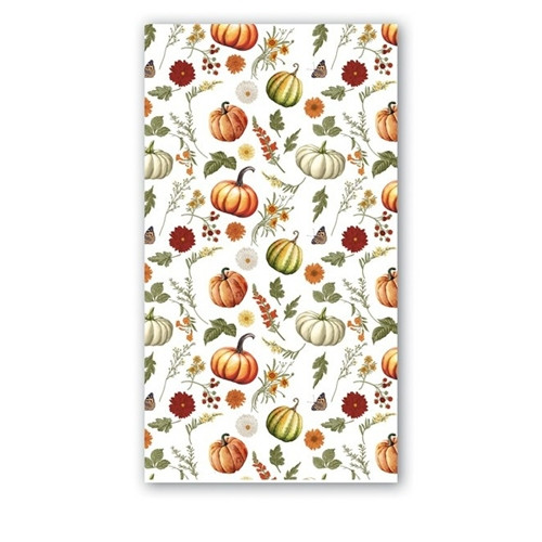 Pumpkin Delight Hostess Napkin by Michel Designs Pumpkin Delight Hostess Napkin by Michel Designs