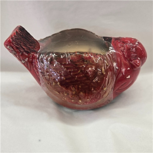 Red Bird Vanilla Pound Cake Candle by Swan Creek