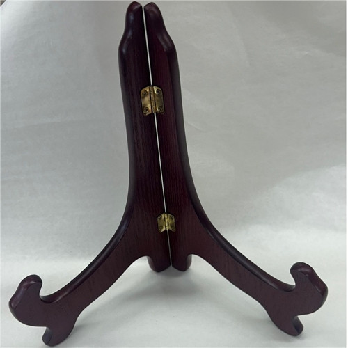 9" Rosewood Waxed Wood Stand