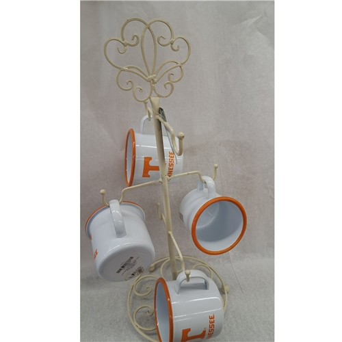 6 Arm Cream Mug Stand 6 Arm Cream Mug Stand