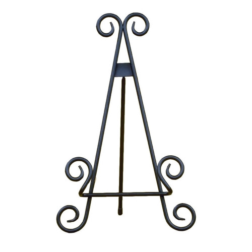 13" Black Stratford Metal Easel by Tripar 13" Black Stratford Metal Easel by Tripar