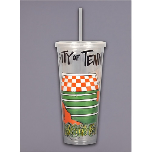 Tennessee 22oz Tumbler with Straw by Magnolia Lane