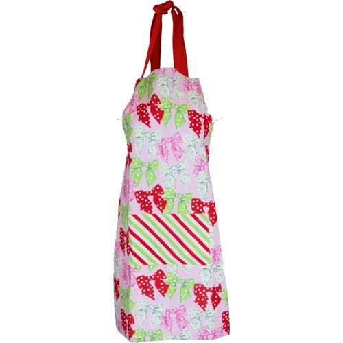Christmas Kitchen Apron Bows and Dots by Simply Southern