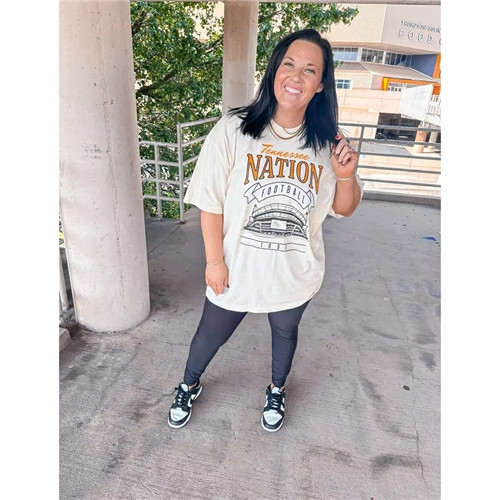 Tennessee Nation Football Tee Tennessee Nation Football Tee