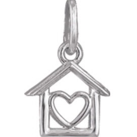 House With Heart Bead by DaVinci