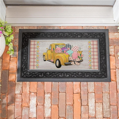 Yellow Easter Truck Sassafras Switch Mat