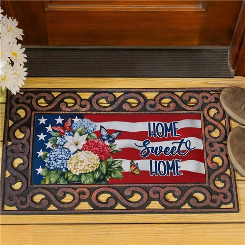 Patriotic Hydrangeas Sassafras Switch Mat