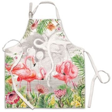 Flamingo Apron by Michel Designs