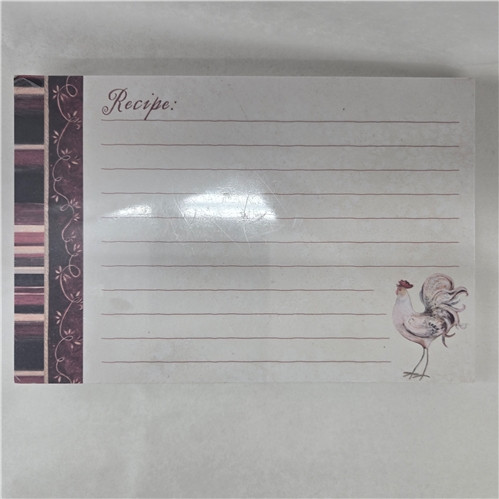 Camborne Recipe Cards