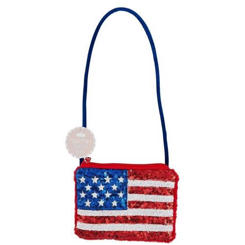 Light Up Flag Purse