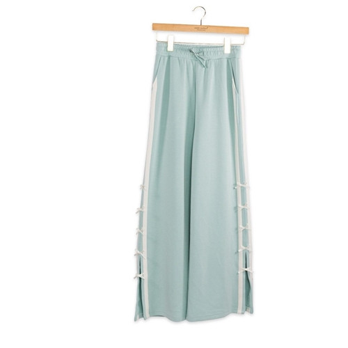 Simply Southern Long Tie Pants-Harbor Blue