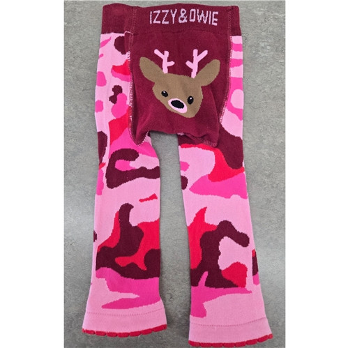 Pink Camo Deer Leggings (6-12 Months)