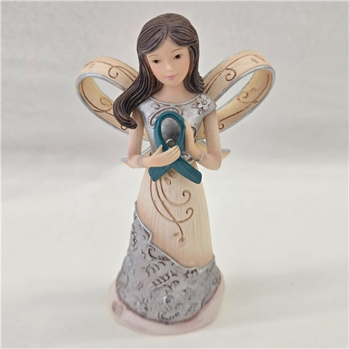 Teal Ribbon Angel