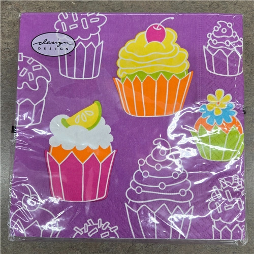 Napkin Luncheon Cupcake Crazy