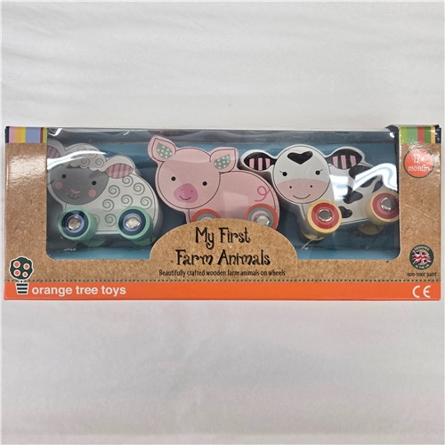 My First Farm Animals On Wheels