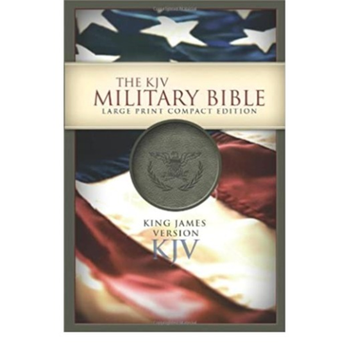 KJV Large Print Compact Military Bible