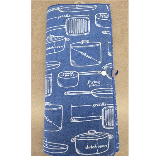 Microfiber Dry Mat Royal Blue