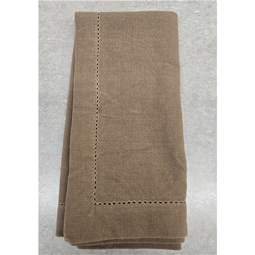 Napkin Hemstitch Umber