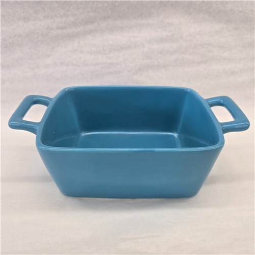 Rectangular Baker Aegean Blue
