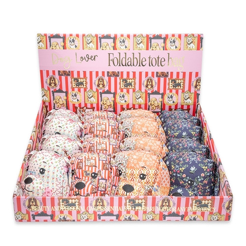 Simply Southern Dog Lover- Foldable Totes