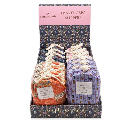 Simply Southern- Travel/Spa Slippers