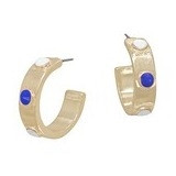 Prada Blue/White Earrings