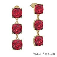 Pryn Ruby Earring