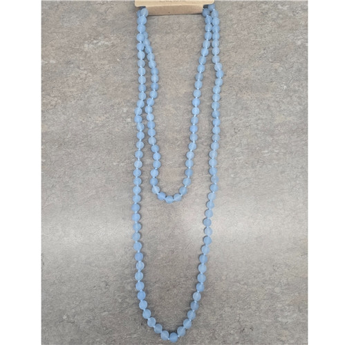 Sky Natural Stone 54" Necklace
