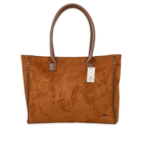 Simply Southern Emercy Brown Suede Tote
