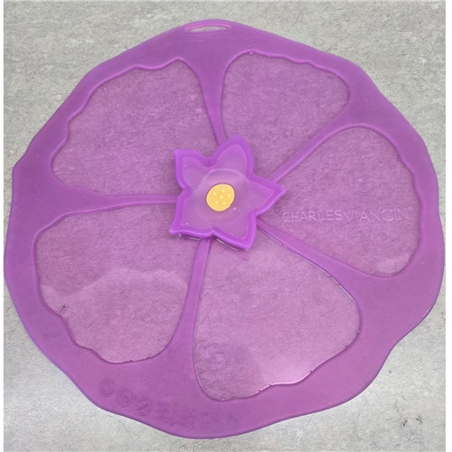 Hibiscus 9" Lid