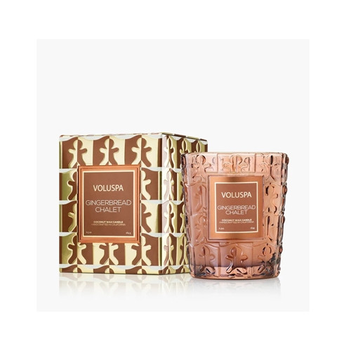 Voluspa Gingerbread Chalet Classis Candle 6.5oz