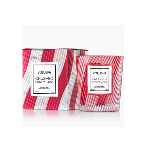 Voluspa Crushed Candy Cane Classic Candle 6.5oz