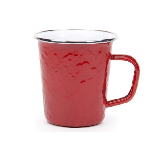Solid Red Latte Mug