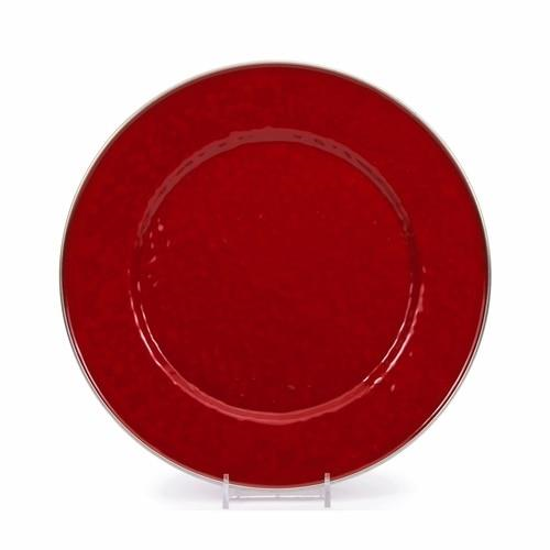 Solid Red Chargers