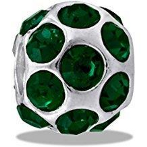 May CZ Ball Davinci Bead