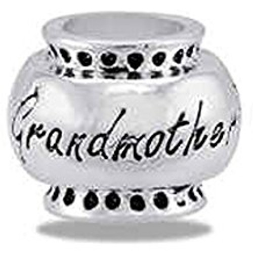 Grandmother Silver Davinci Bead