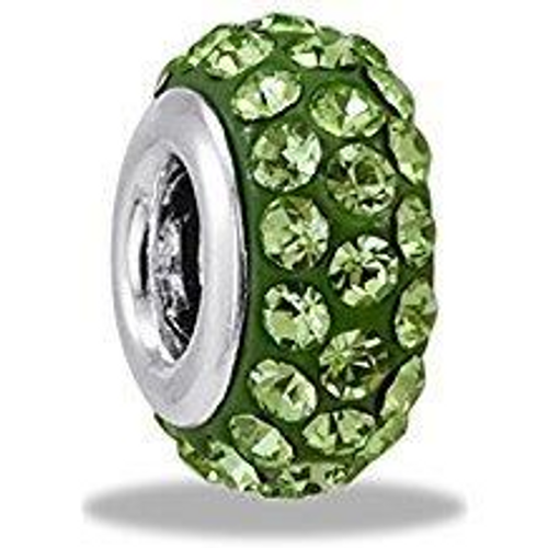 August Slim Crystal Davinci Bead