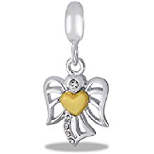 Angel Heart Dangle Davinci Bead Angel Heart Dangle Davinci Bead