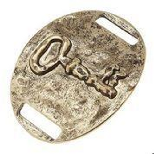 JM Lge Ant. Gold "Key" Slide JM Lge Ant. Gold "Key" Slide