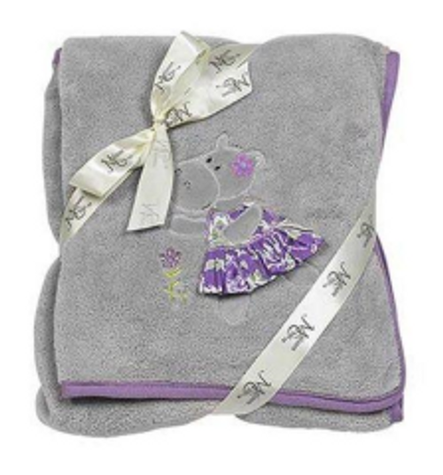Heather the Hippo Plush Blanket Heather the Hippo Plush Blanket
