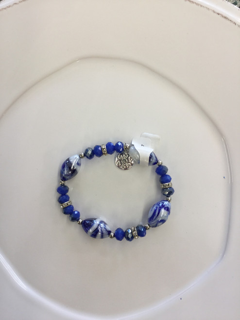Marble Sapphire Stax Bracelet
